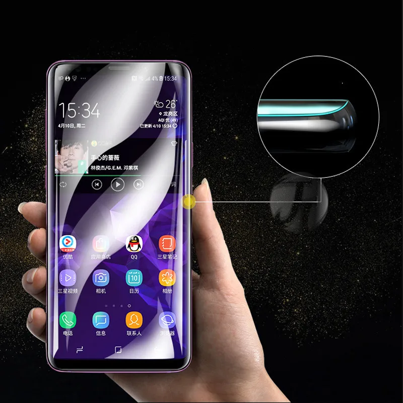 1pcs Film For Samsung Galaxy S9 S10 S8 Plus Note 10 8 9 Screen Protector s20 For Samsung s9 s8 plus S10e S7 Edge Note 20 Ultra
