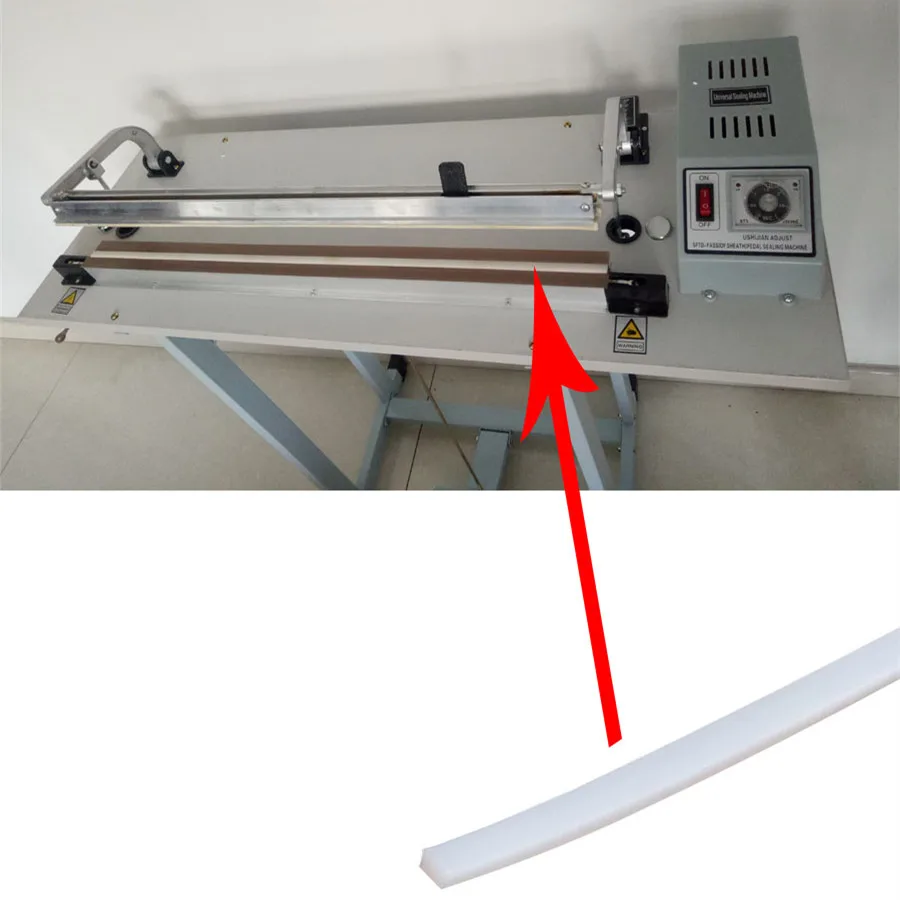 Free Shipping Silicon Bar Of SF Series Pedal Sealer Accessories Parts of SFTD 600mm Foot Sealing Machine