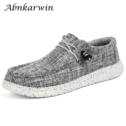 Plus Big Size Canvas Shoes For Men Slip On Shoes Summer Fashion Casual Comfortable Breathable Mocassin Homme Mocasines Hombre