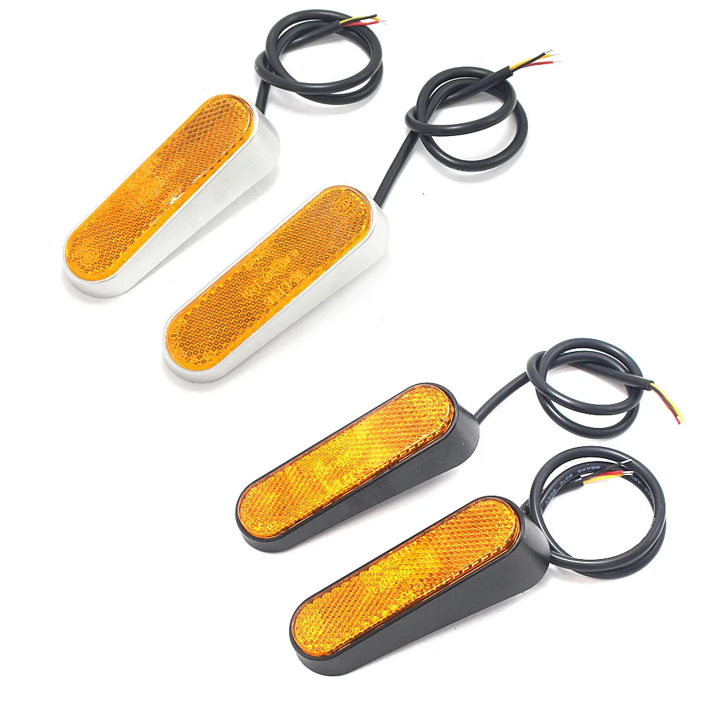 2 PCS CNC Motorcycle Amber LED Indicator Turn Signal Light for Vespa Piaggio 3VTE Fly 125 200 250 300 VESPA LXV150 GTV250 GTS300