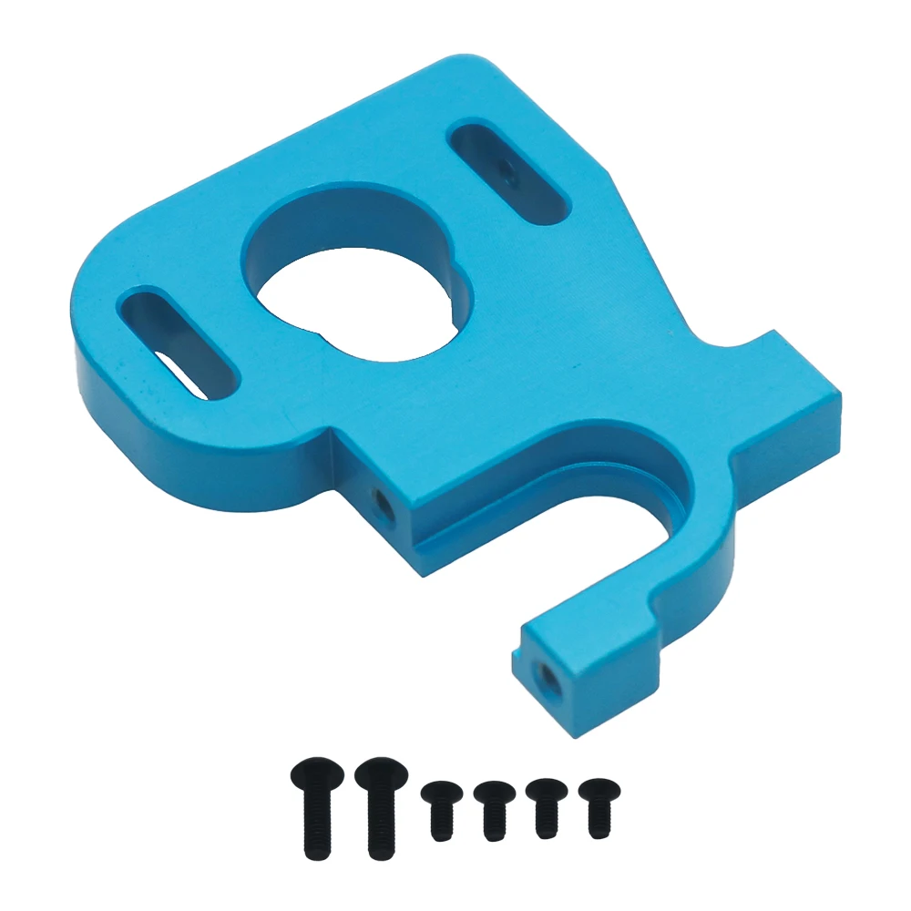 Alloy machined adjustable motor mount for rc hobby model car 1-14 Wltoys 144001 buggy option parts hop-ups part