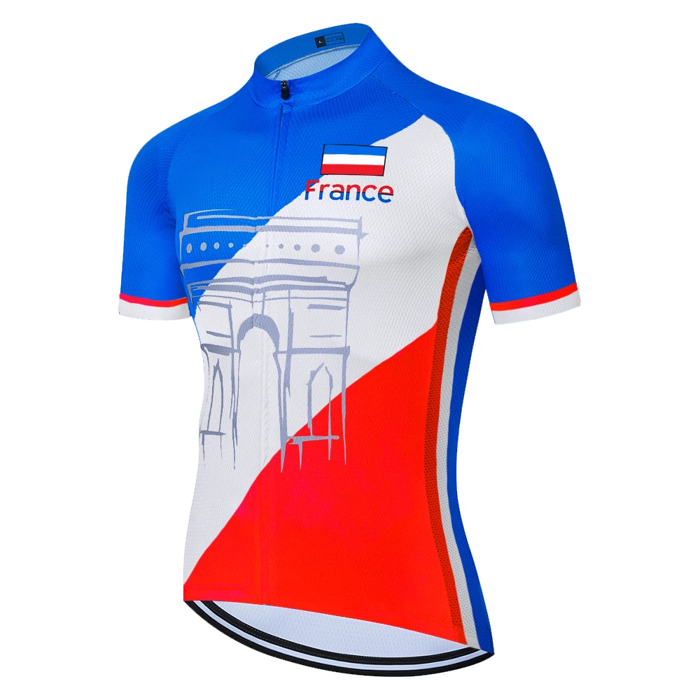 Summer de France Cycling Malliot Camisas Camisa Masculina Camiseta Jersey Verano Ropa Hombre Maillot Ciclismo Ciclismo Masculino