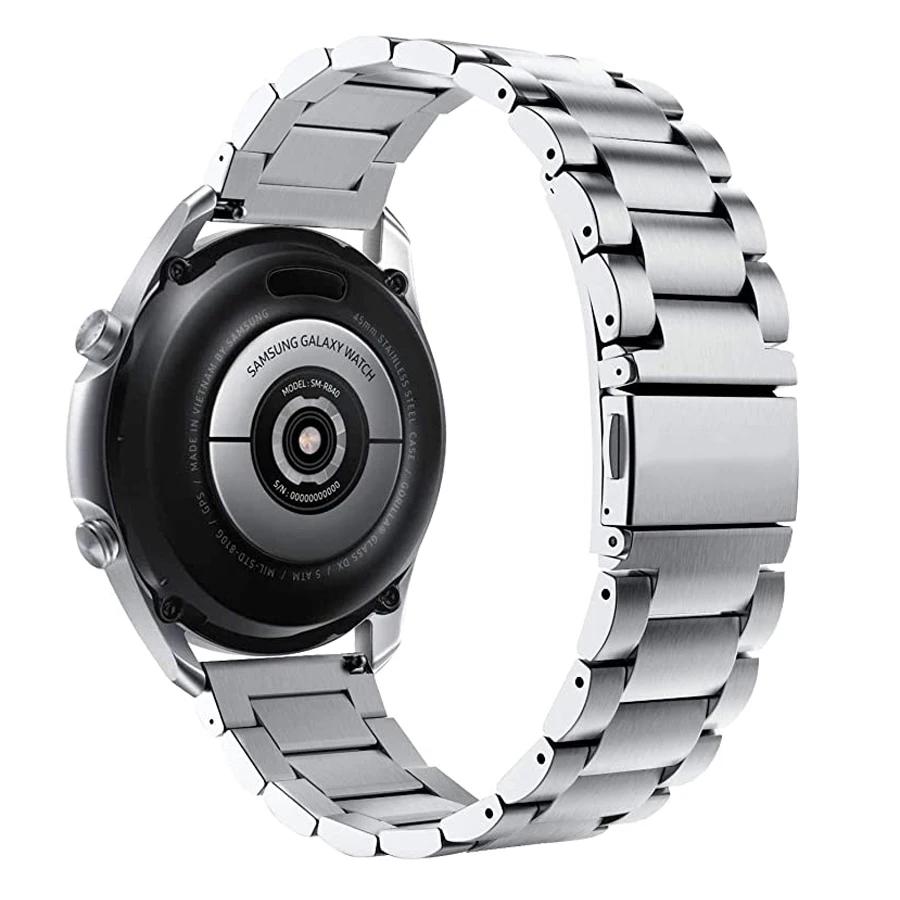 Haylou rt ls05s用ステンレススチールブレスレット,xiaomi haylou ls02スマートウォッチブレスレット用メタルストラップ