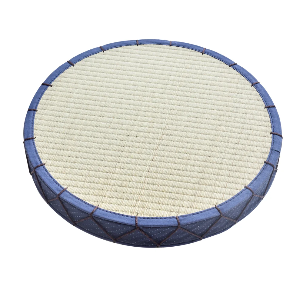 Japan Style Cushion For Tatami Natural Rush 40CM Round Cattail Hassock Home Decor Seat Cushion