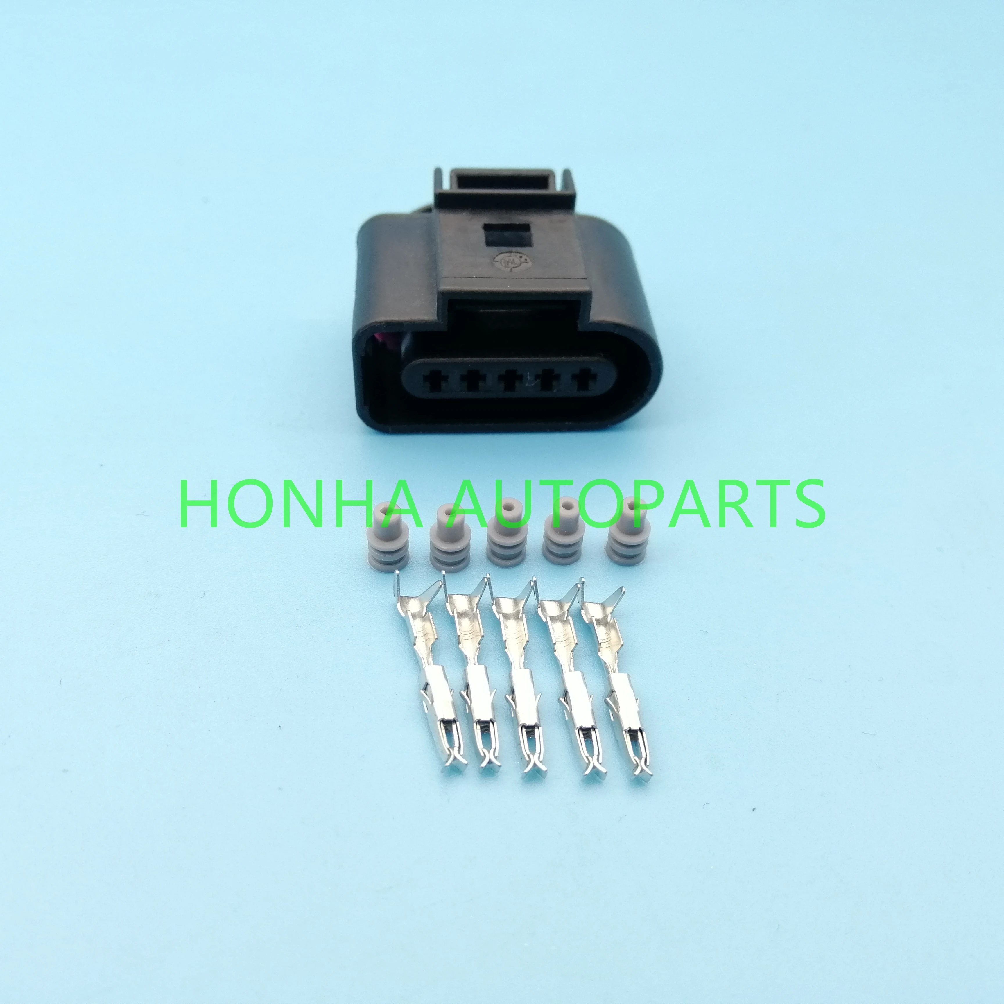 5 pcs 5 pin 1.5mm waterproof female wiring connector 1J0973705 aviation automobile electrical connectors 1J0 973 705