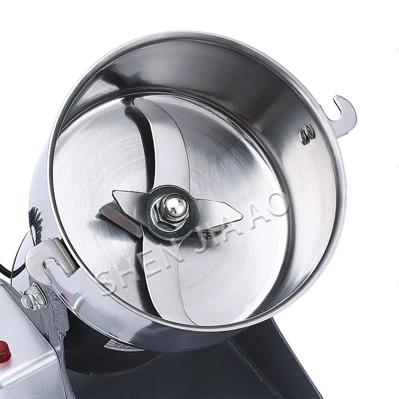 

800Y измельчитель зерна из нержавеющей стали 800 г бытовой электрический мельница для лекарств супер мелкий порошок шлифовальный станок 220 В 1 шт.