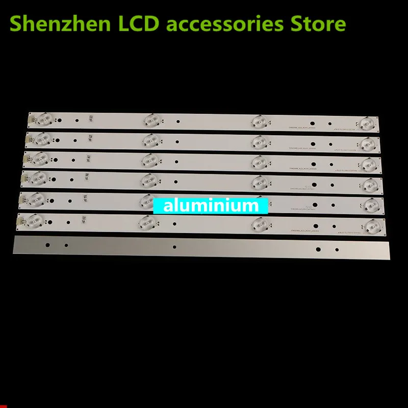 Barra de retroiluminación para TV LCD, accesorio para Hisense LED43K300U, SVH420AA7-4LED-REV02/00, 40,2 CM, 100% nuevo, 7 unidades/lote