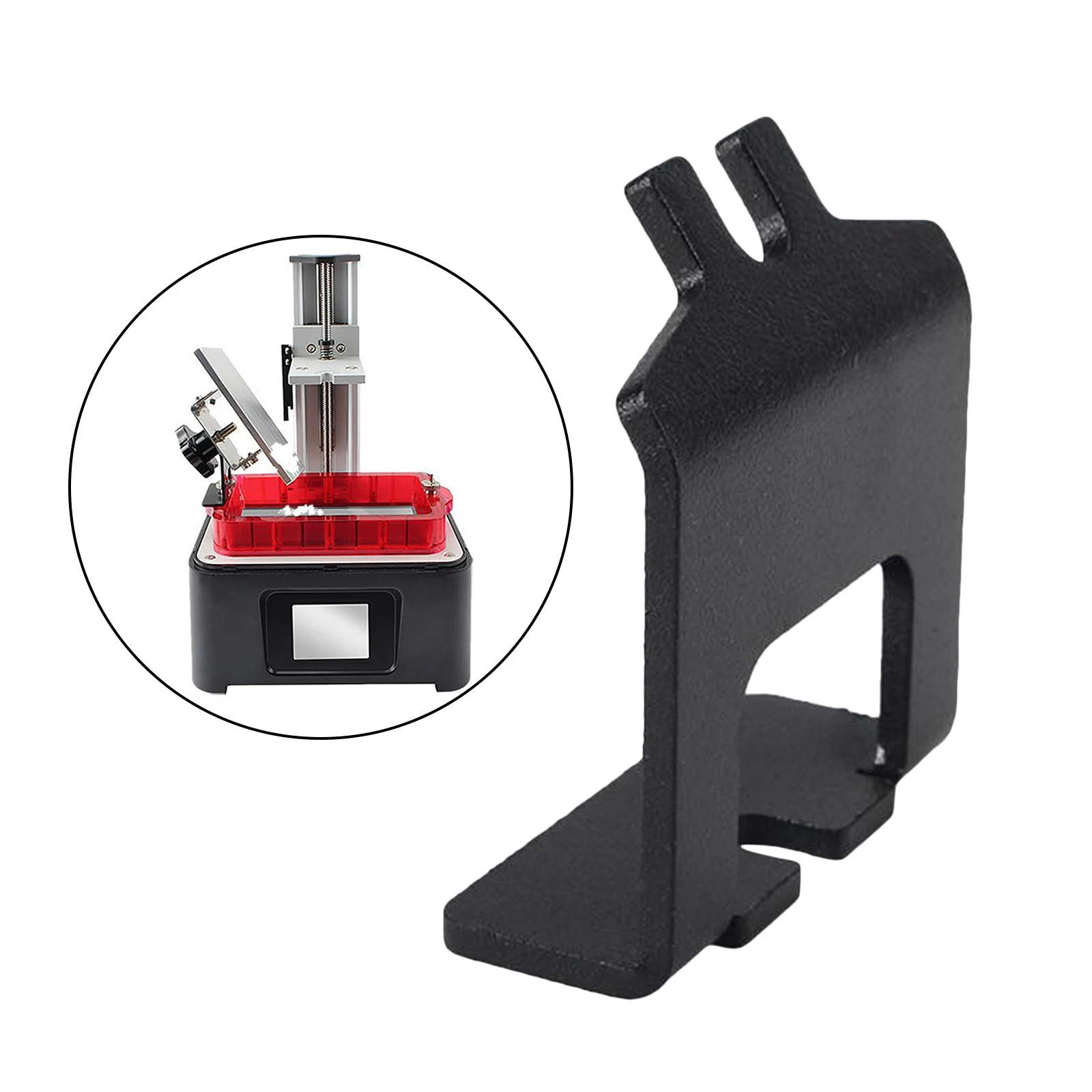 Serbatoio iva in resina con supporto antigoccia interamente in metallo per la maggior parte delle stampanti 3D LCD SLA da 5.5 "/6"