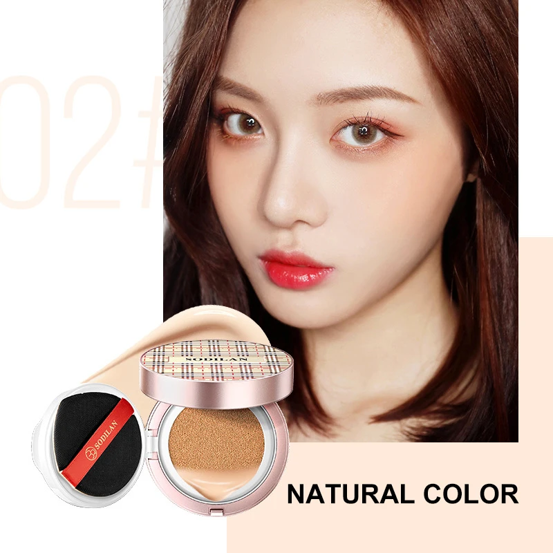 Cô Gái Chăm Sóc Da BB Kem Mặt Đệm Không Khí Trang Điểm Dưỡng Ẩm Kem Nền Che Khuyết Điểm Da Sáng Comestics CC Cream