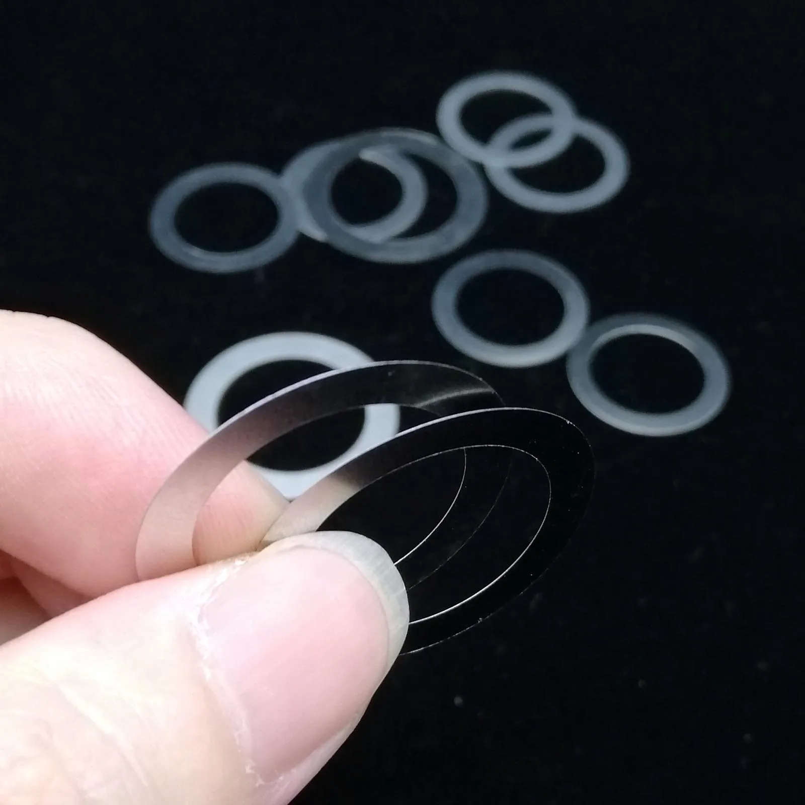 600pcs M3-M20 304 Stainless Steel 0.1 0.2 0.3mm Ultra Thin Flat Washer Adjusting Ultrathin Shim Plain Gasket Assortment Kit Set