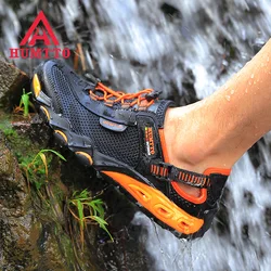 HUMTTO Summer Hiking Shoes for Men Outdoor Trekking Sneakers Women Climbing Sport Walking Mens Female Shoes Water Beach Sandals