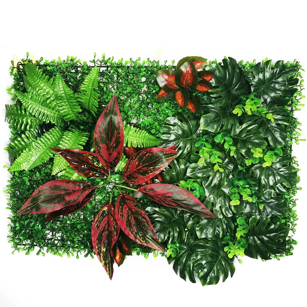 40CM * 60CM NEW 3D Artificial  - Flower Wall Panel 评论和价格