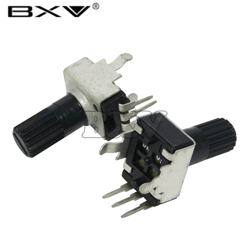 10PCS RV09 Vertical 12.5mm Shaft 1K 2K 5K 10K 20K 50K 100K 0932 Adjustable Resistor 9 Type 3pin Seal Potentiometer