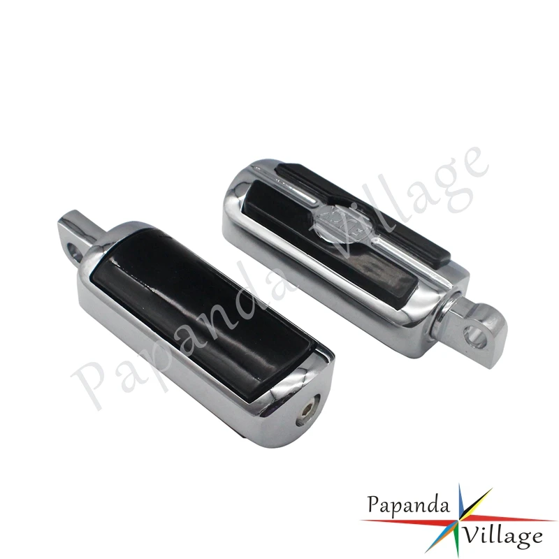 2pcs Motorcycle Footrests Foot Peg Pedals Male Footpegs Mount For Harley Dyna Softail Sportster Iron 883 1200 Custom 1984-2018