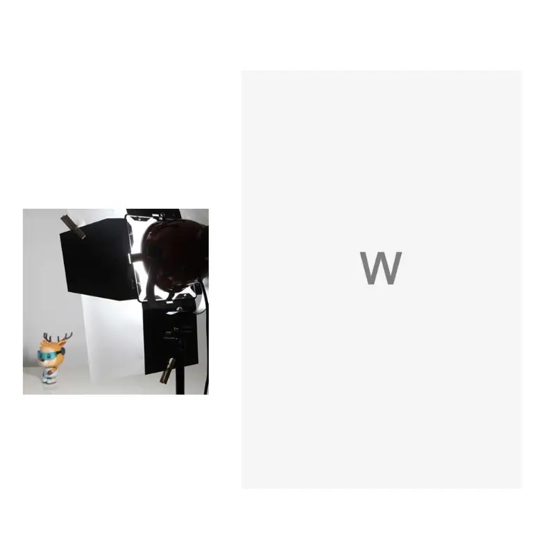 Linterna estroboscópica madera para iluminación escenario, papel filtro, geles, Color rojo, cabeza roja