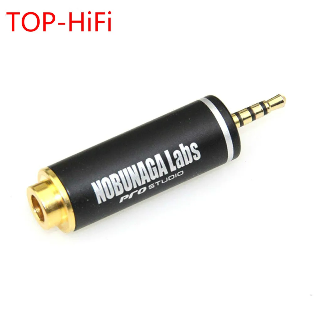 

TOP-HiFi 2.5mm TRRS Balanced Male to 4.4mm Balanced Female Adapter 4.4 Female to 2.5 Male Connector Audio Adapter for NOBUNAGA