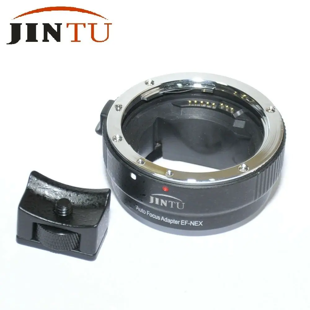 JINTU Auto Focus Adapter for Canon EOS EF Mount Lens to Sony NEX A6500 A7 A7r A7s VG10,VG20,VG30,VG900 a5000 a6000