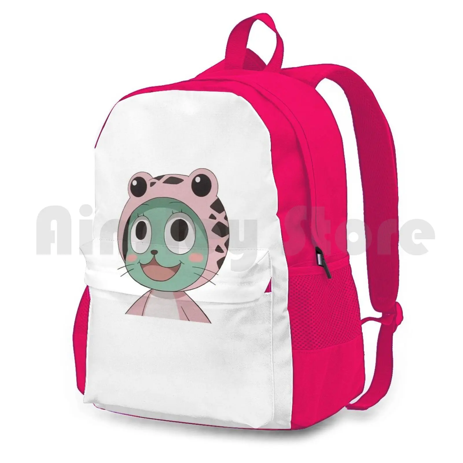 Happy Frosch Outdoor Hiking Backpack Riding Climbing Sports Bag Anime Anime Fairy Tail Fairy Tail Frosch Frosch Manga Manga