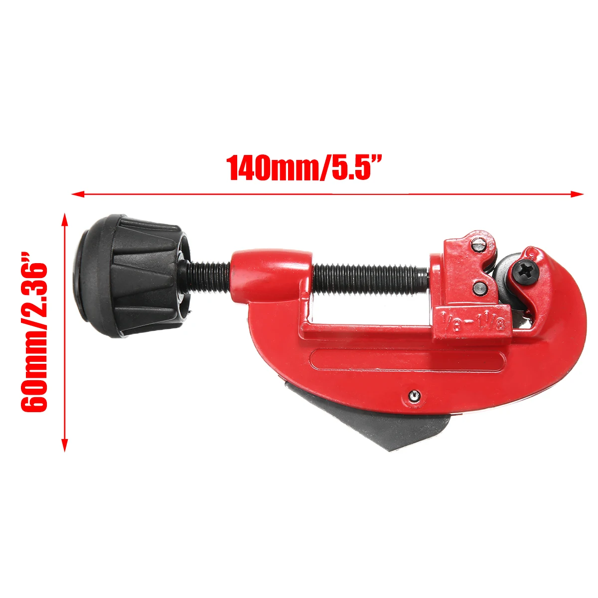 Tagliatubi in acciaio al carbonio da 1/8 "a 1-1/8" acciaio inossidabile alluminio rame vinile ottone tubi tagliatubi utensile da taglio a forbice