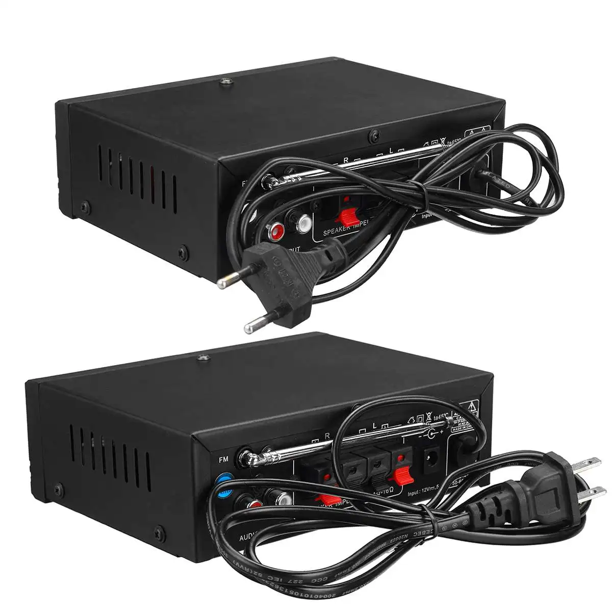 800w eu/us hifi Bluetooth-Audio verstärker digitaler Heim-/Auto-Leistungs verstärker Stereo-Subwoofer-Musik-Player mit Fernbedienung