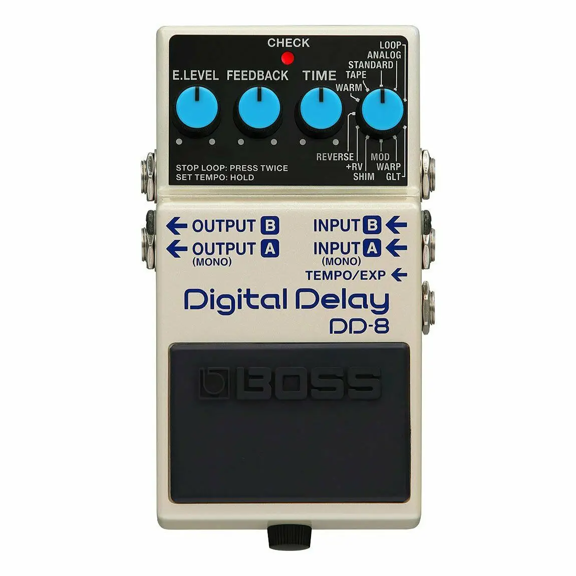 

Boss DD-8 Digital Delay Pedal，Micro Guitar Effect Mini expression Pedal, Stereo to the Max