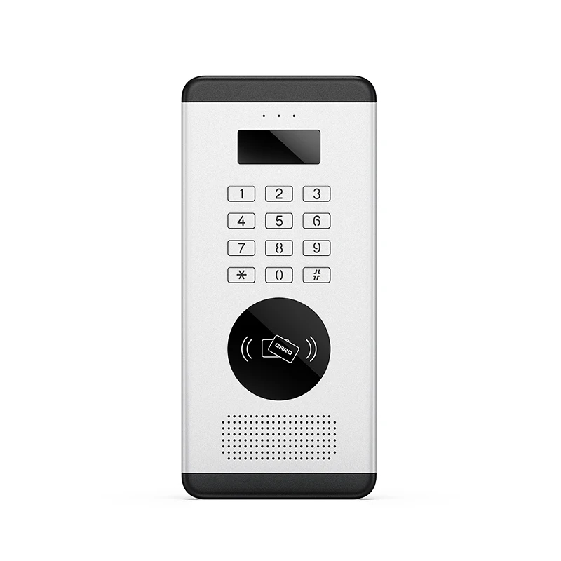 Joytimer Interphone Audio Work With Multi Apartment Intercom With RFID Card Access Keypad For Password Unlock