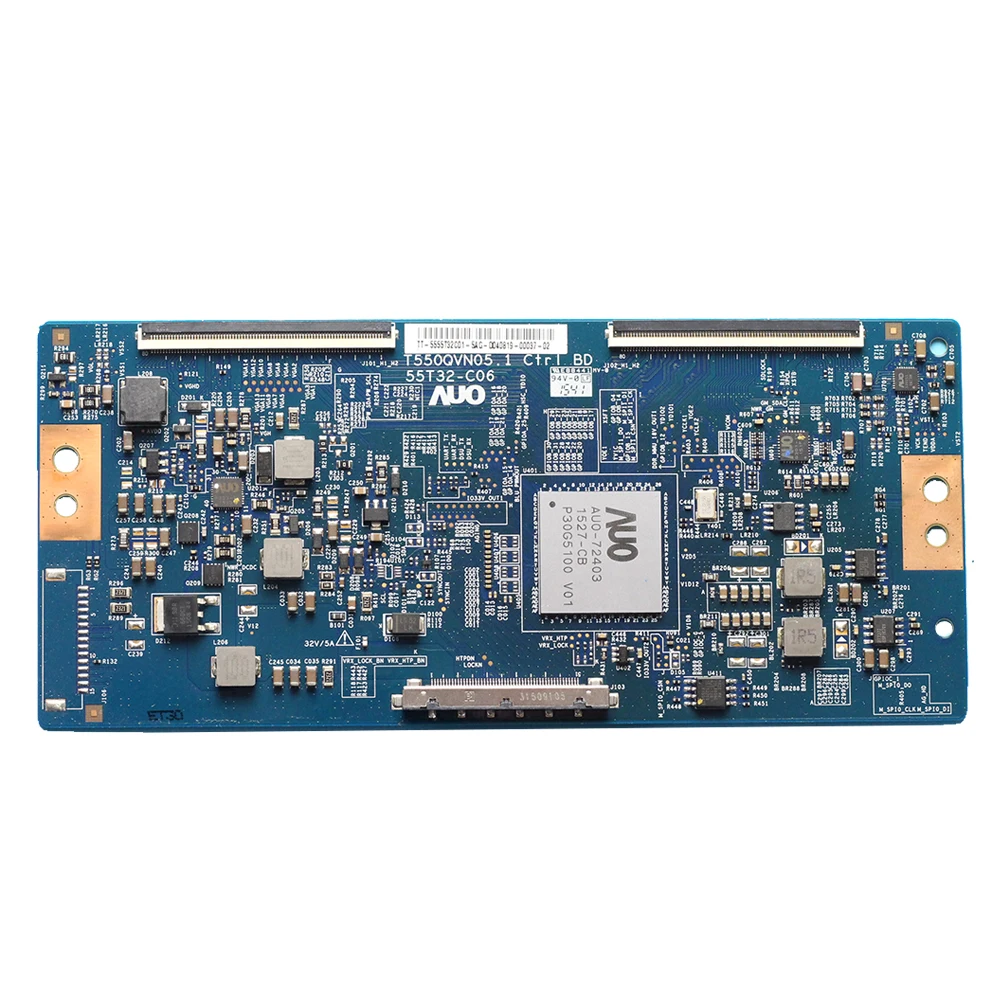 T550qvn05.1 ctrl bd 55t32-c06 55 Polegada tv t con board a tela testou o equipamento de exibição tv placa selada placa tcon
