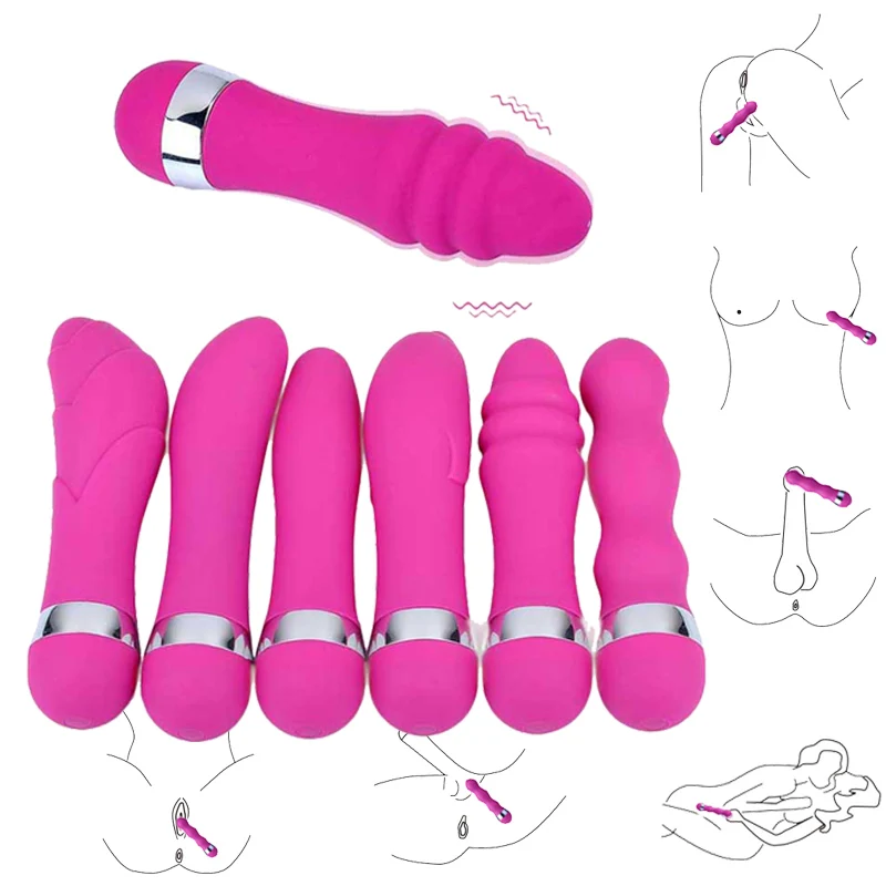 Vagina massager clitoris Stimulator Bullet Vibrator Pocket Masturbator Penis G Spot vibrators magic wand Sex Toys for Women