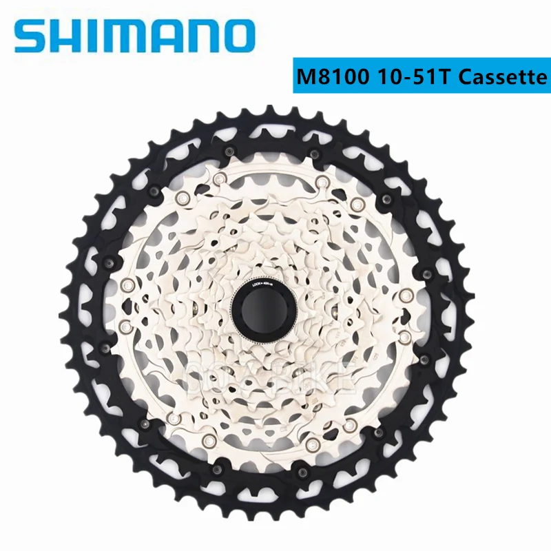 Shimano Deore M6100 SLX M7100 XT M8100 Cassette 12s K7 10-51T 10-45T Cassette Flywheel For Mountain Bike MTB 12 Speed Original