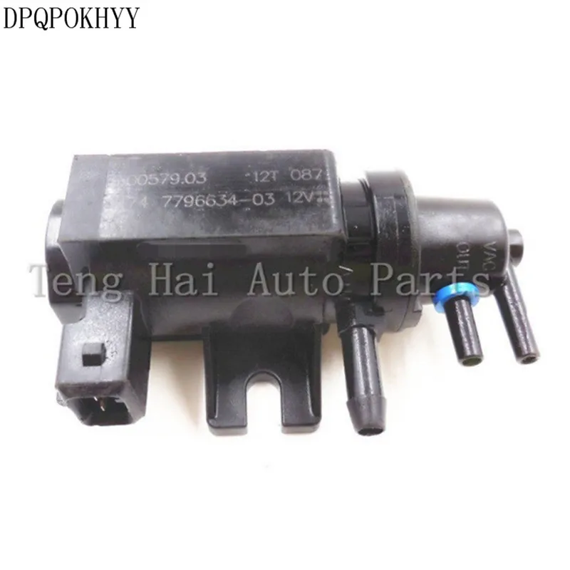 DPQPOKHYY FOR BMW 3 E46 E90 5 E39 E60 PRESSURE TURBOCHARGER CONVERTER VALVE 11747796634, 1174 7796634-03,7.00579.03