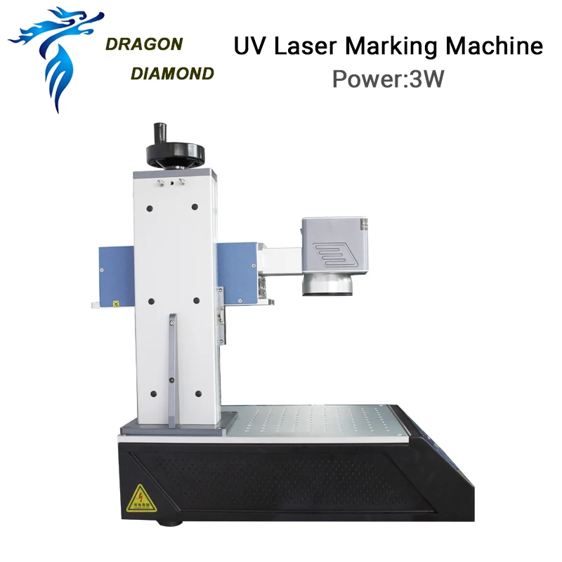 DRAGON DIAMOND 355nm CNC UV Universal Máquina de gravação de marcação a laser 3W 5W 10W para PP Plástico PVC Vidro Madeira Couro