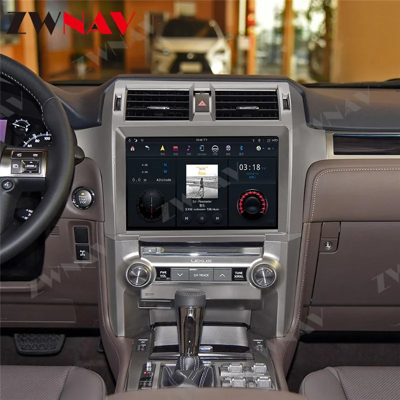 

MAX-PAD автомобильный радиоприемник Android 2010 для Lexus GX GX400 GX460 2019-2Din DVD мультимедийный видеоплеер стерео головное устройство GPS авто Navi