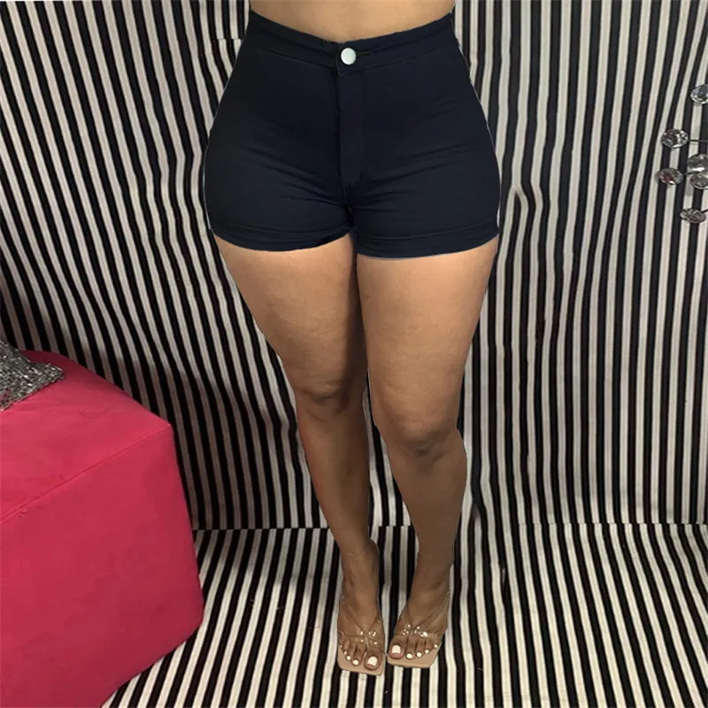 Hot sale women\'s summer shorts Sexy Skinny high stretch thin shorts Fashion slim fit hip shorts S-3XL drop shipping