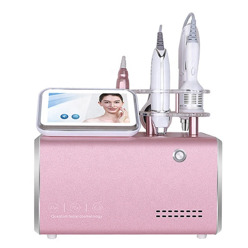 Portable Facial skin rejuvenation 5 in 1Multi functional beauty vacuum cooling ems Microdermabraision Machine