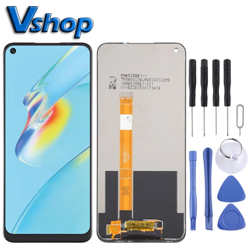 

LCD Touch Screen Digitizer Full Assembly for OPPO A54 CPH2239 Mobile Phone LCD Display Replacement Parts