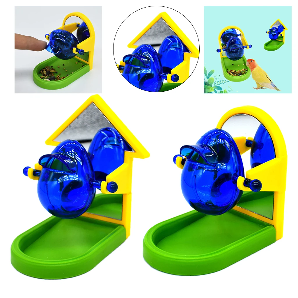 Bird Parrot Foraging Toy Dispenser Feeders Training for Parakeet Cockatiel