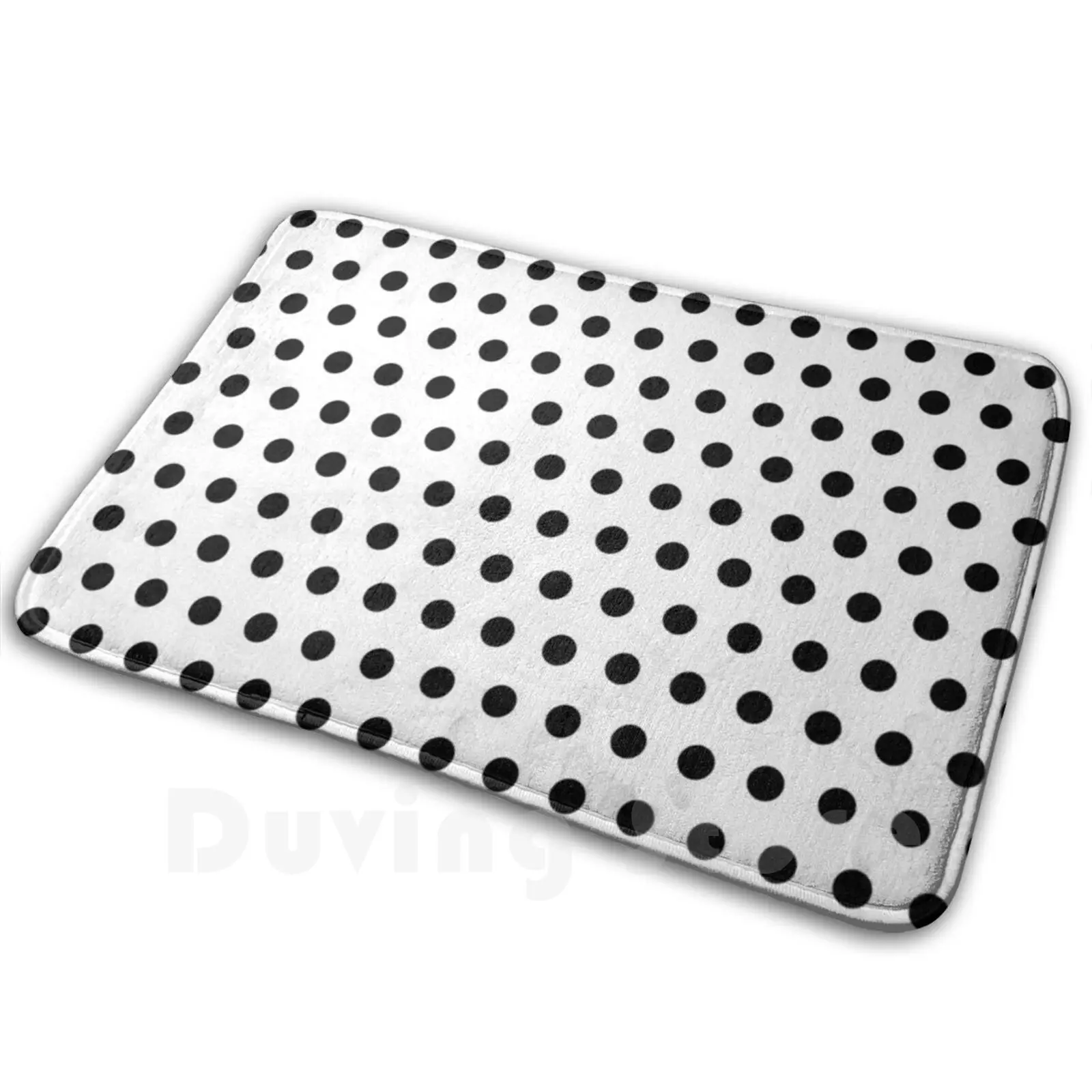 Carpet-Polka Dot Soft Non-Slip Mat Rug 333 Carpet Cushion Cold Hygiene Flu Quarantine Work From Home Virtual Meetings Self