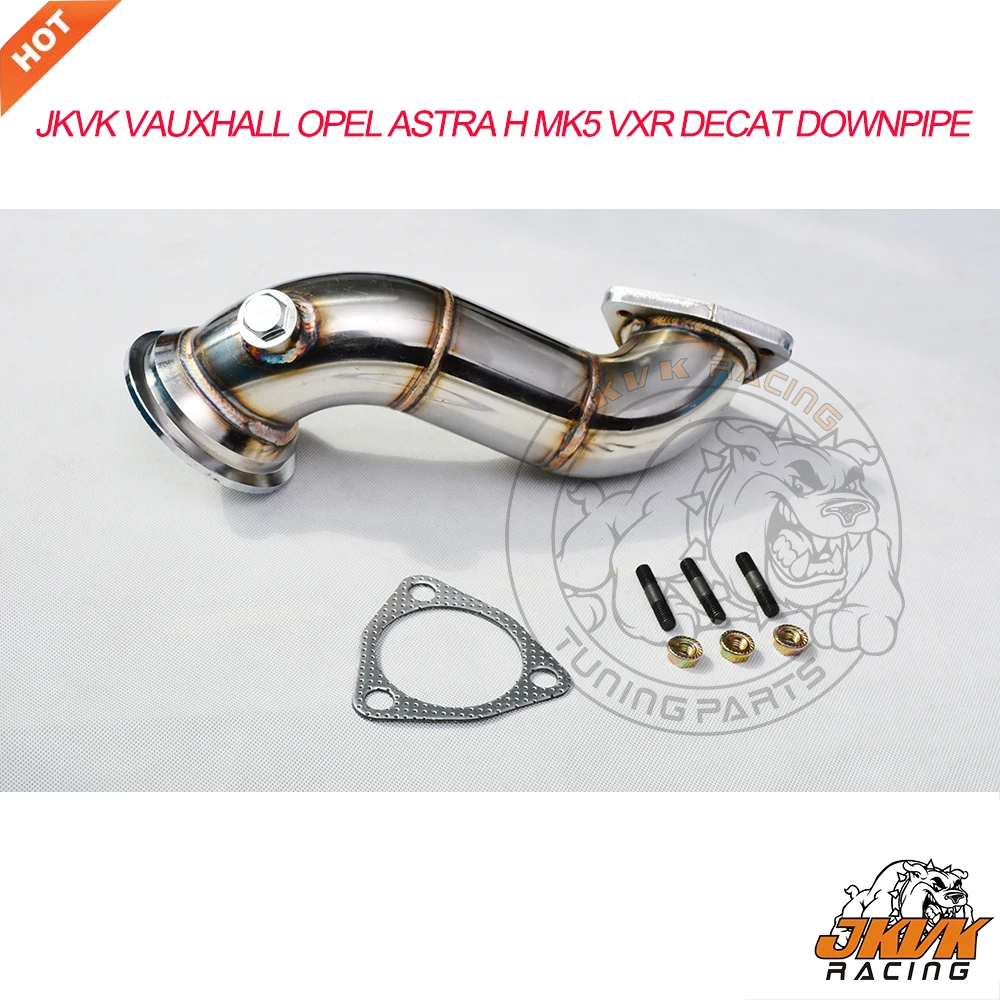 JKVK RACING DE CAT DECAT EXHAUST DOWNPIPE FOR VAUXHALL O.P.E  ASTRA H MK5 VXR