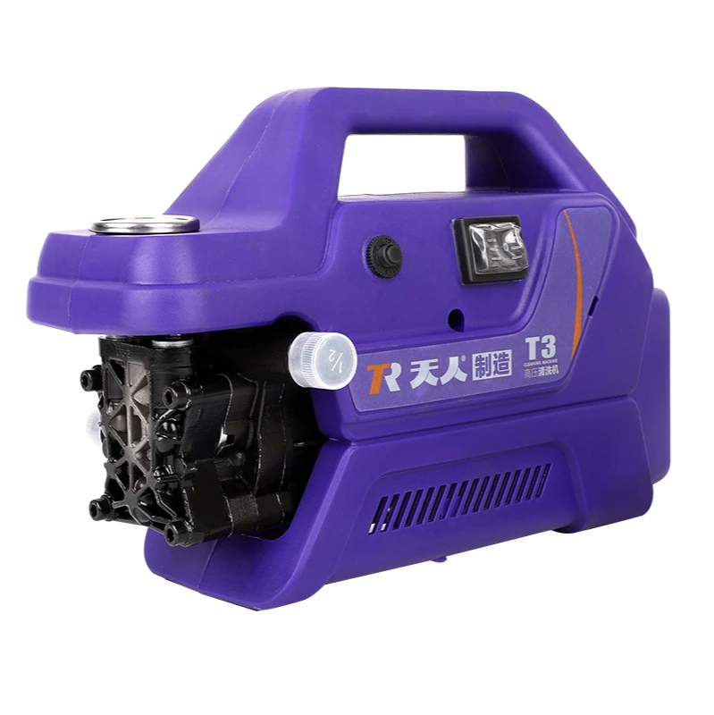 Lavadora de uso doméstico o en coche, portátil, creativo, de alta tensión, 220v, motor de inducción, limpieza de coche