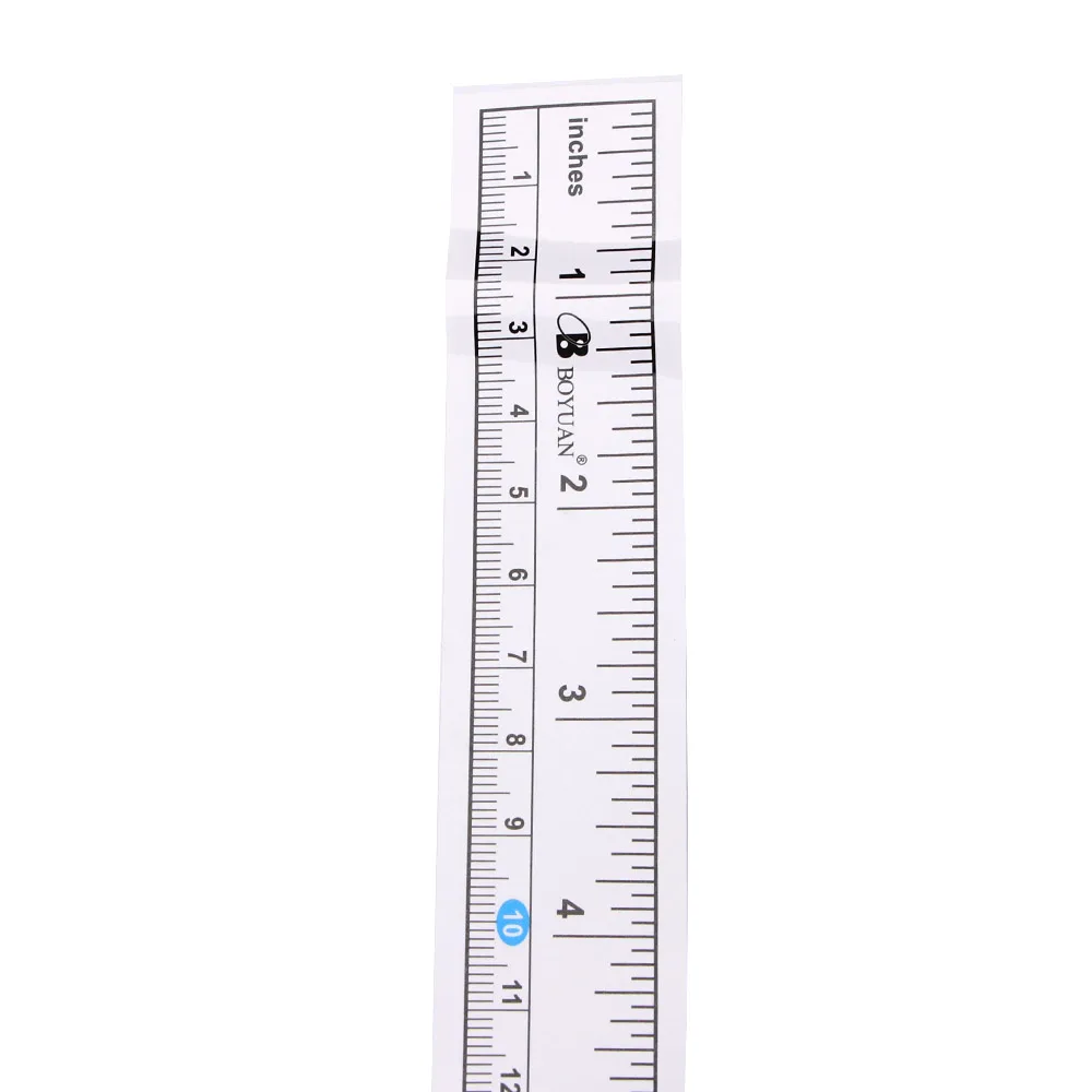 2022 New Self Adhesive Measure Tape Metric Inch Measure Tape Sewing Machine Sticker Tool Paper Ruler