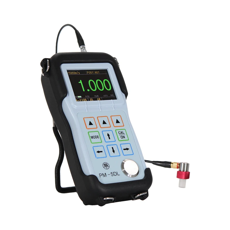 YUSHI PM-5DL NDT Thickness Measuring Instruments PM-5DL Thin Wall Thickness Gauge Ultrasonic with 0.001mm Resolution