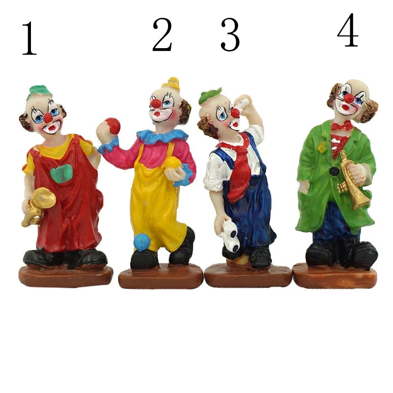 

resin figure mental psychological sand table game box court therapy clown