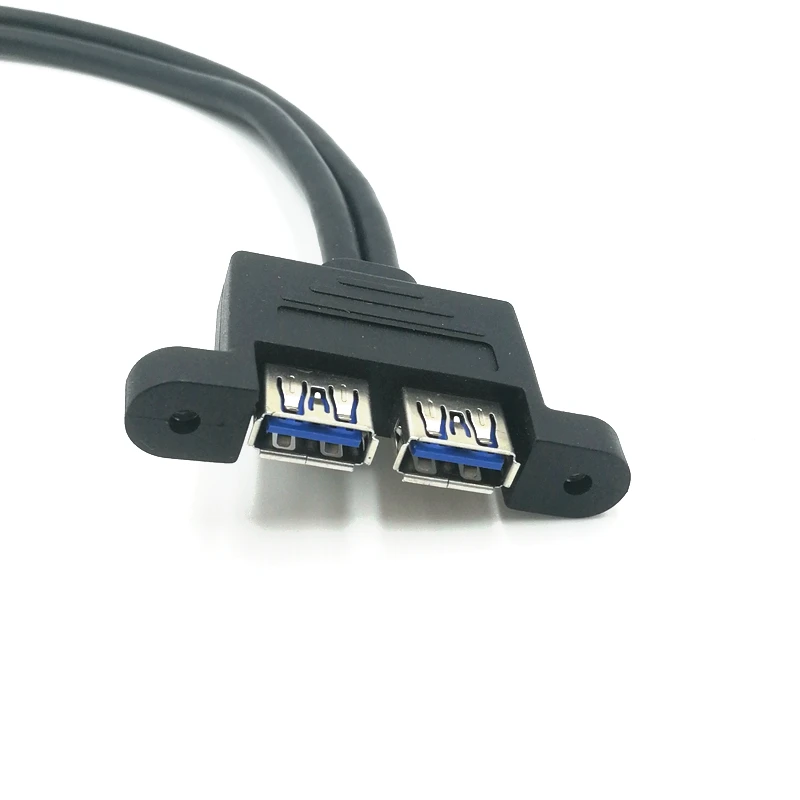 Bocharax Cable Extensor USB 3.0 Macho-Hembra Panel - imagen 3