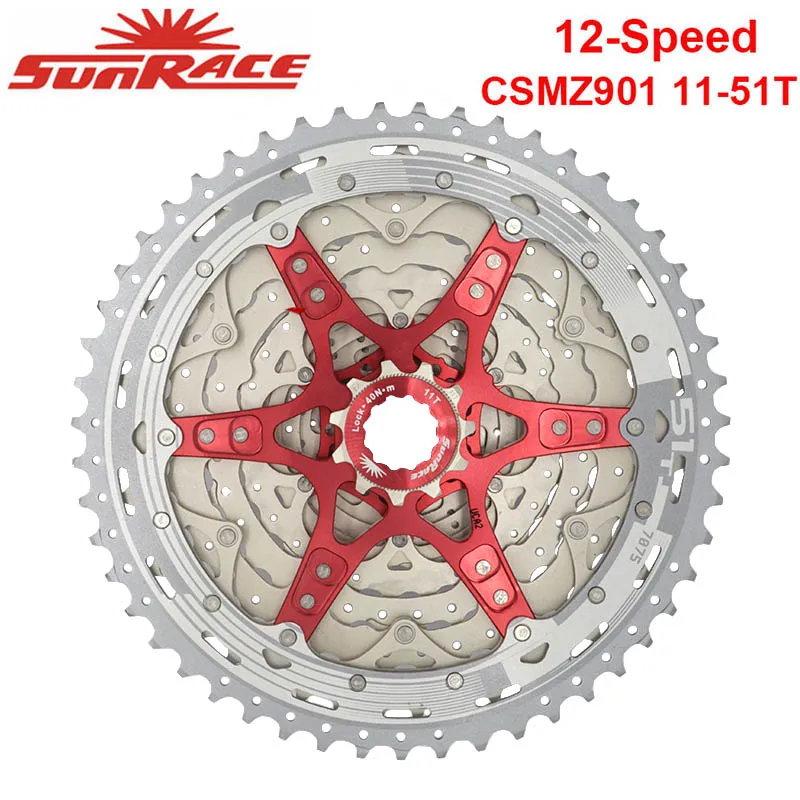 サンレース 新型 CSMZ901 フリーホイール 12速 11-51T マウンテン