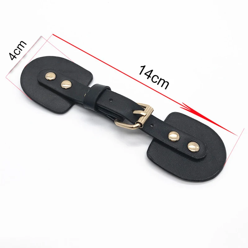 2 pcs/lot Metal Clasp Buckles Leather Strap Buckle Fastener Buttons For Overcoat Decoration Clothing Accessories