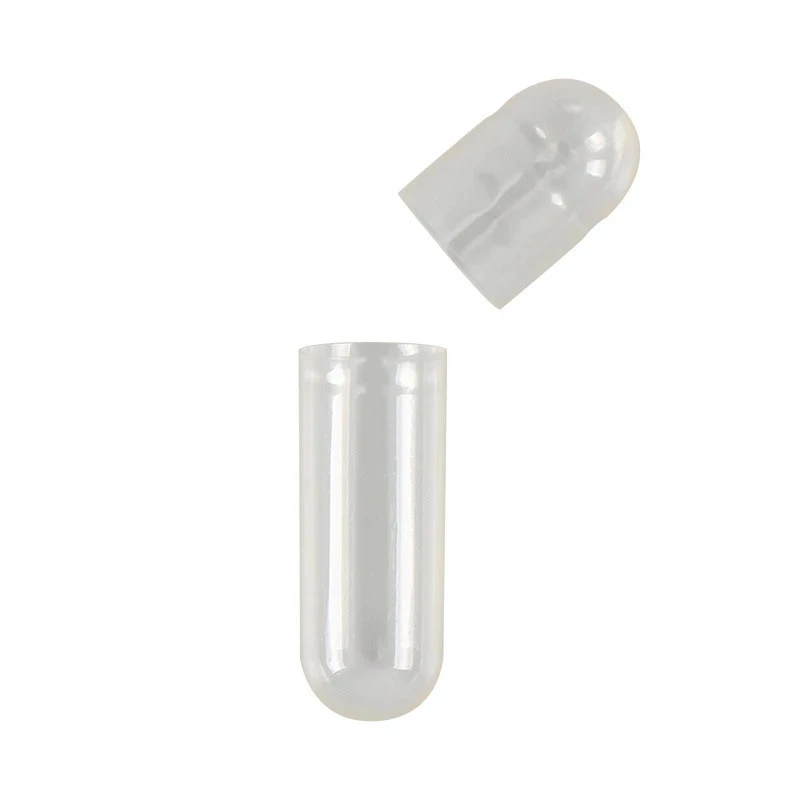 Hollow Hard Gelatin Transparent Joined Capsules 1000PCS Standard Size 00# Colorful Empty Capsules Empty Gelatin Clear Capsules - Image 3