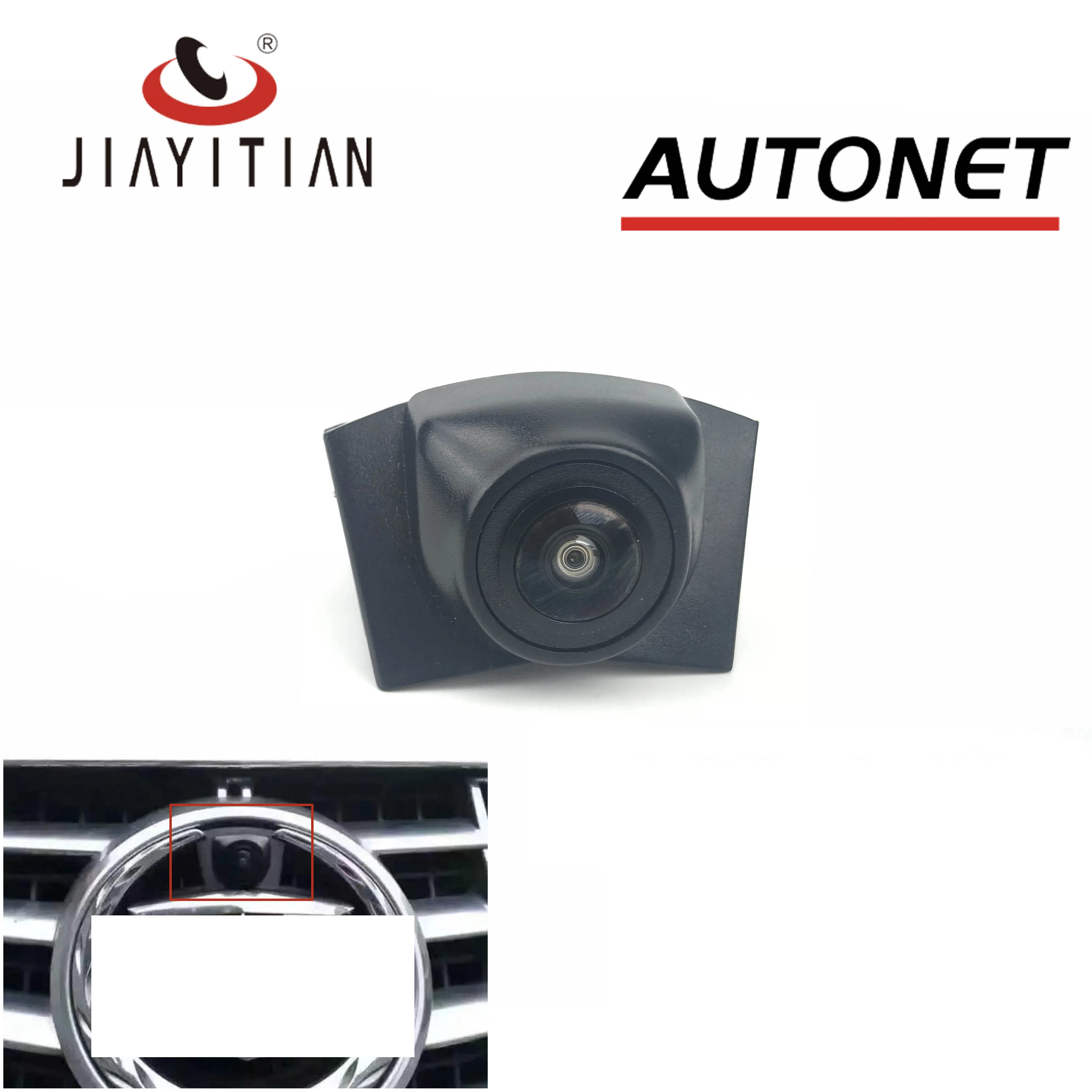 

JIAYITIAN Front Camera For Cadillac SRX 2012 2013 2014 2015 Fisheye Lens CCD Front View Logo Camera