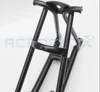 ACEOFFIX-Triangle arrière noir pour cadre de vélo pliant, acier au chrome molybdène, accessoires T1 3