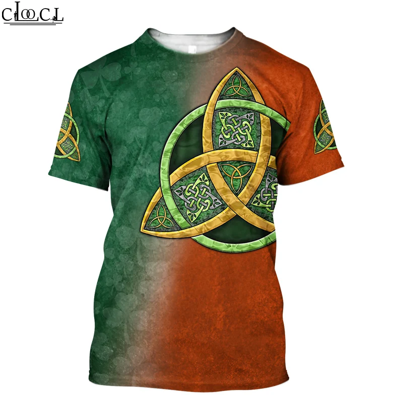 HX Newest Popular Irish St.Patrick Day T-Shirts Mens Women Short Sleeve Hip Hop Tshirt 3D Print Harajuku Tee Shirt Drop Shipping