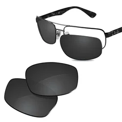 Glintbay New Performance Polarized Replacement Lenses for Ray-Ban RB3445-64 Sunglasses - Multiple Colors